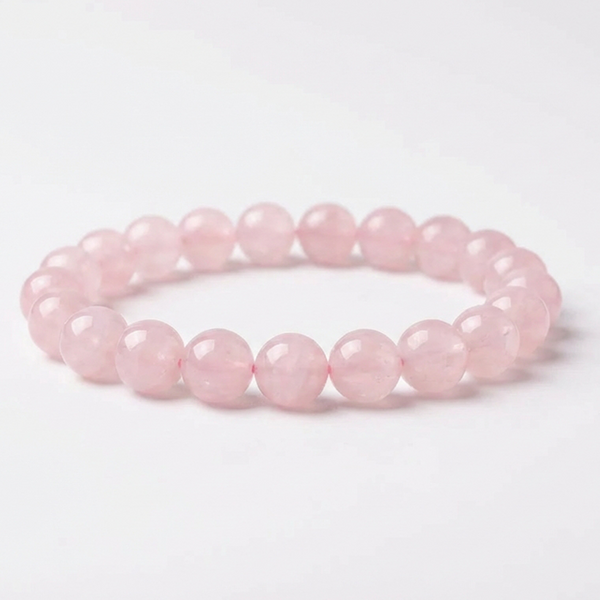 Bracelet Quartz Rose • Amour & Anti-Stress
