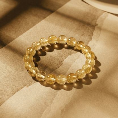 Bracelet Citrine • Abondance & Vitalité