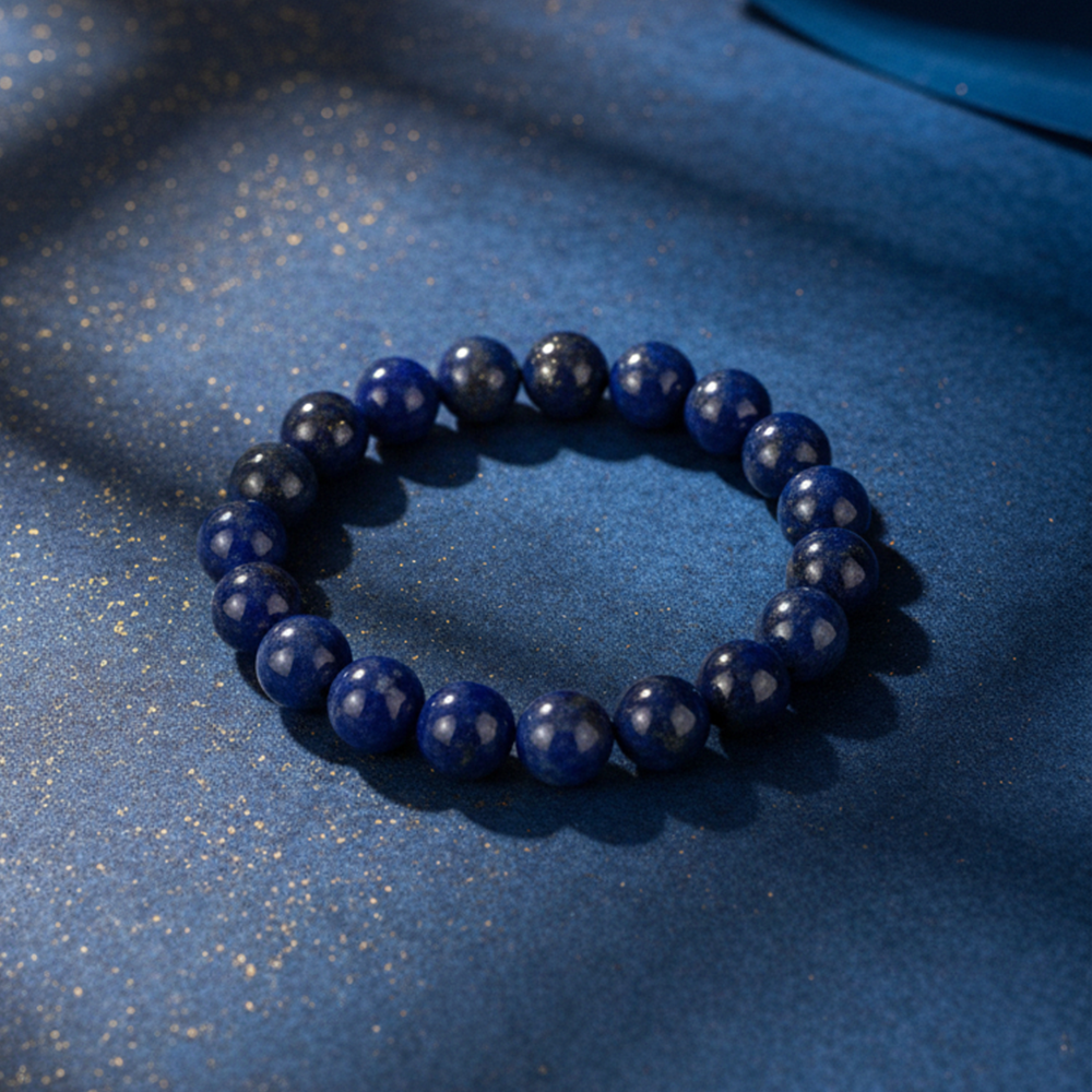 Bracelet Lapis Lazuli • Harmonisation & Confiance