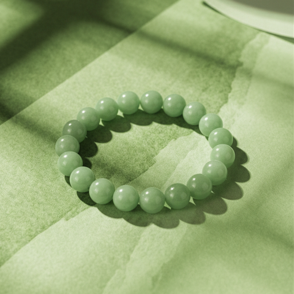 Bracelet Jade • Porte-Bonheur & Abondance