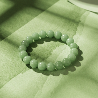 Bracelet Jade • Porte-Bonheur & Abondance