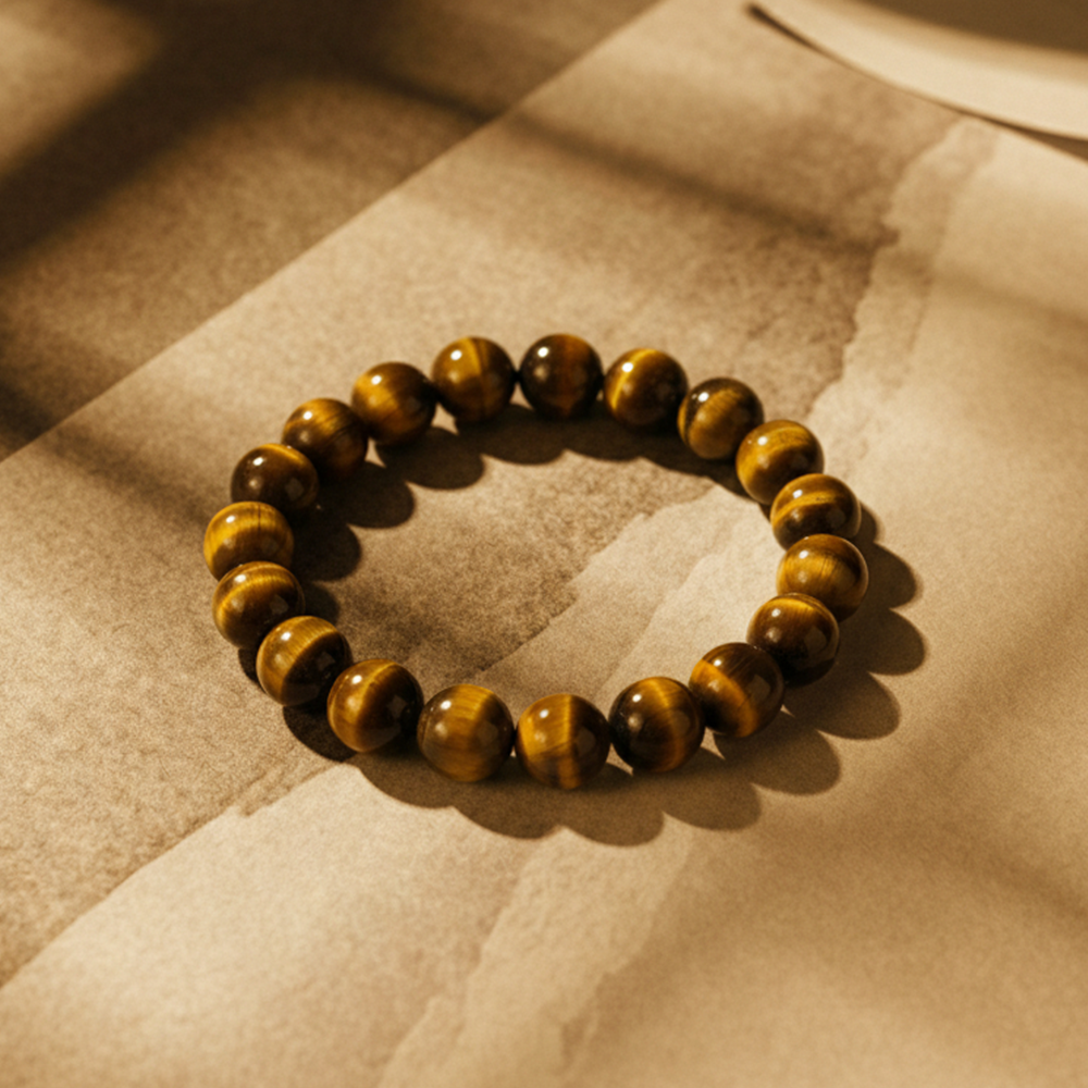Bracelet Œil de Tigre • Protection & Confiance