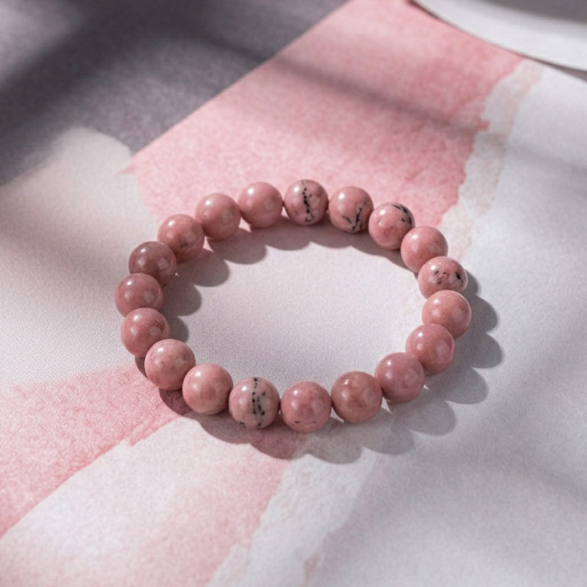 Bracelet Rhodonite • Amour & Harmonisation