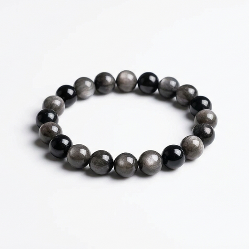 Bracelet Obsidienne • Protection & Force