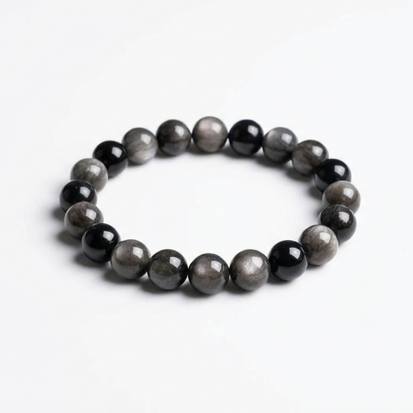 Bracelet Obsidienne • Protection & Force