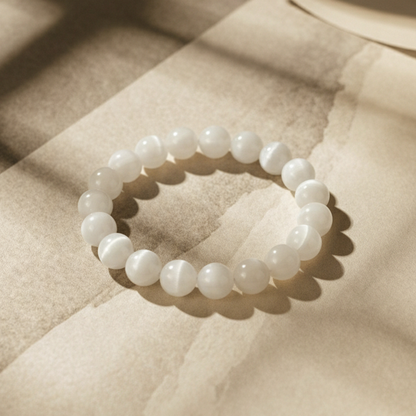 Bracelet Pierre de Lune • Méditation & Harmonisation