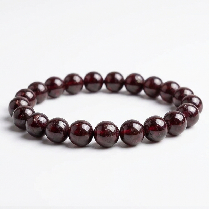 Bracelet Grenat • Force & Énergie