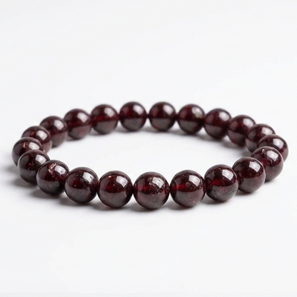 Bracelet Grenat • Force & Énergie