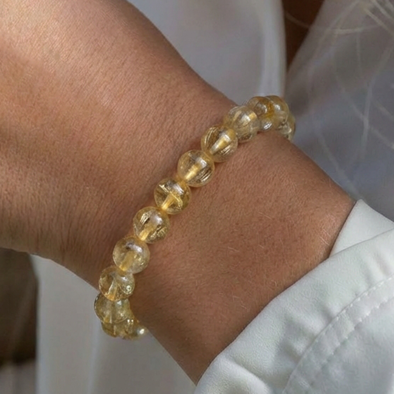 Bracelet Citrine • Abondance & Vitalité