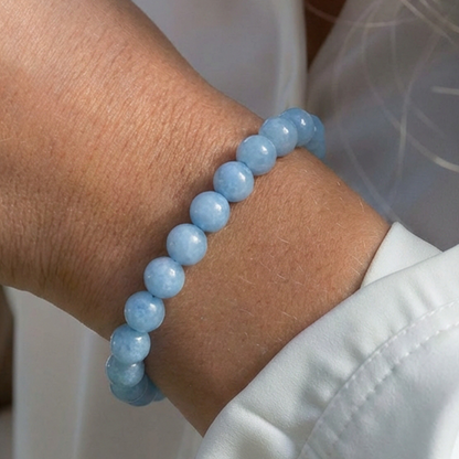 Bracelet Aigue Marine • Anti-Stress & Confiance