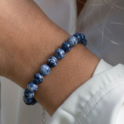 Bracelet Sodalite • Méditation & Confiance