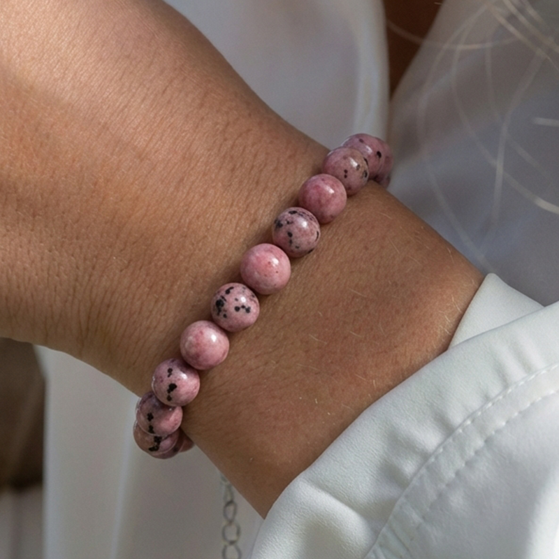 Bracelet Rhodonite • Amour & Harmonisation