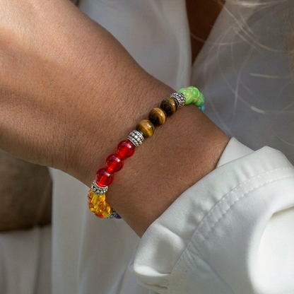 Bracelet 7 Chakras • Alignement & Équilibre