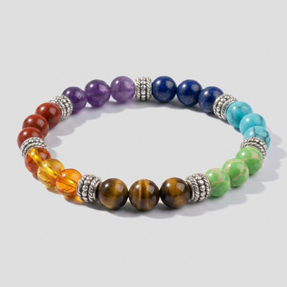 Beaded Chakra Bracelet — Studio - Clean | Generated by Modelize