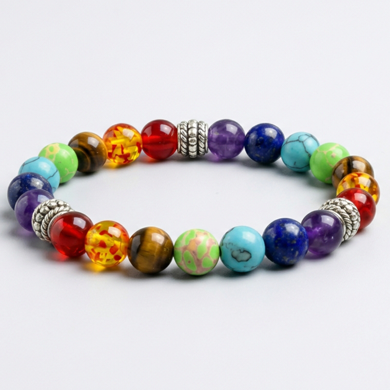 Bracelet 7 Chakras • Alignement & Équilibre