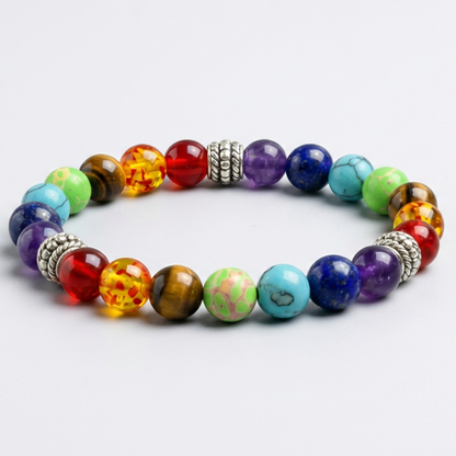 Bracelet 7 Chakras • Alignement & Équilibre