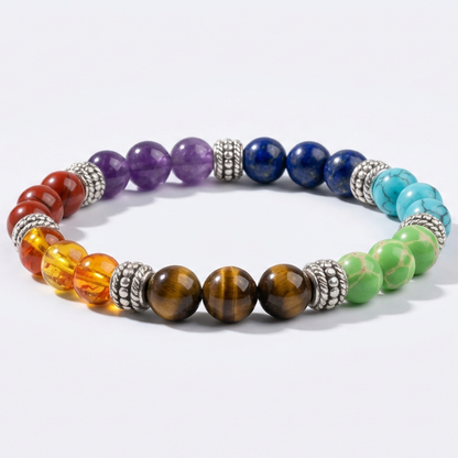 Bracelet 7 Chakras • Alignement & Équilibre