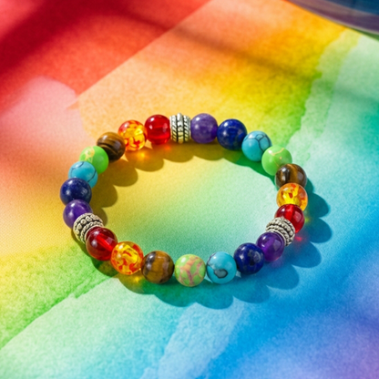 Bracelet 7 Chakras • Alignement & Équilibre